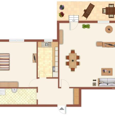 Boje Apartment รอสต็อค ภายนอก รูปภาพ